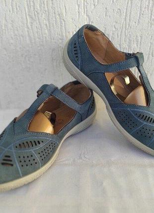 Босоножки кожанние hotter comfort concept р.37