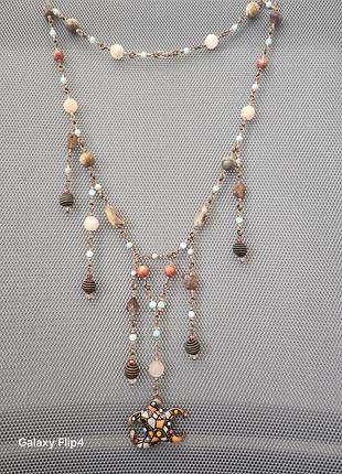 Дизайнерське намисто з кулоном