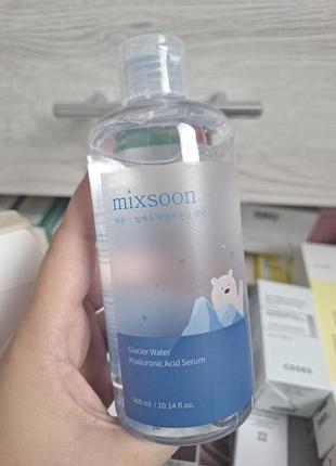 Mixsoon - glacier water hyaluronic acid serum - зволожувальна сироватка з гіалуроновою кислотою3 фото