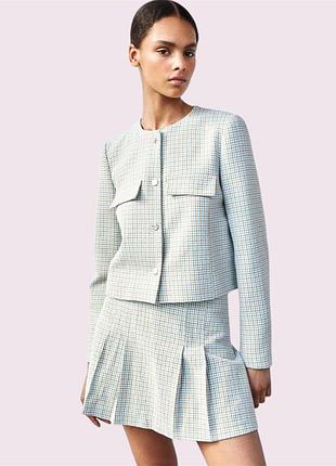 Спідниця шорти жіноча в клітинку zara s