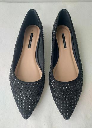 Женские балетки с камушками dorothy perkins