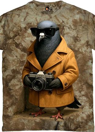 Футболка голуб фотограф - spijoniro-golubiro - шпіоніро-голубіро