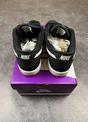Кроссовки nike sb dunk black gum2 фото