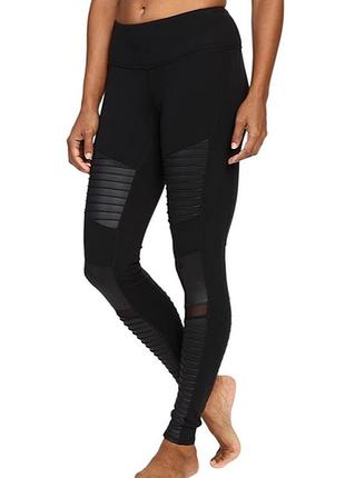 Легінси alo moto black, s (44)