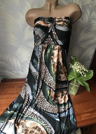 Платье длинное