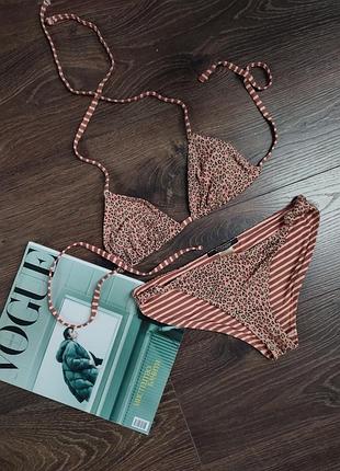Купальник женский scotch&soda, размер xs, двусторонний, розовый