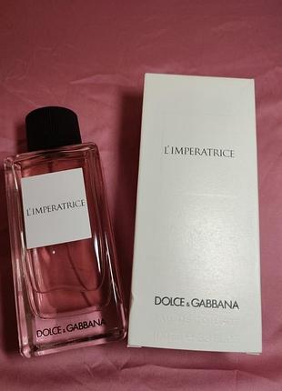 Туалетная вода женская, dolce&gabbana l'imperatrice, оригинал, 100мл
