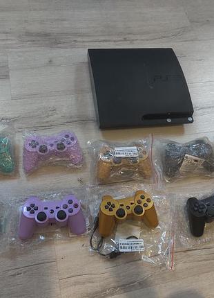 Беспроводные игровые джойстики (геймпады) для sony ps 3/pc/пк/mac +шнур