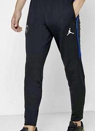 Штаны леггинсы jordan & psg strike df slim pants. s-xs
