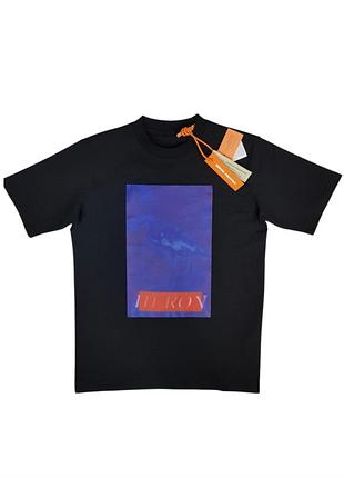 Мужская футболка heron preston черного цвета