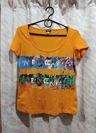 Versace jeans couture женская футболка, s-m