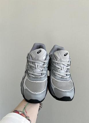 Asics gel-nyc grey black6 фото