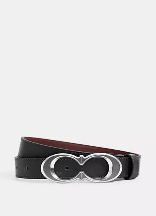 Ремінь жіночий coach c1725 signature buckle c1725svo2dm