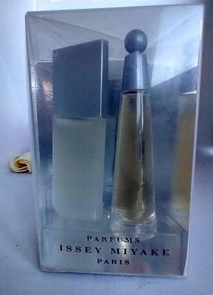 Набор l'eau d'issey miyake духи 3мл +issey miyake l'eau d'issey Pour homme  7мл
