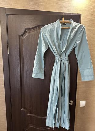 Женское платье с поясом в идеальном состоянии размер l/xl