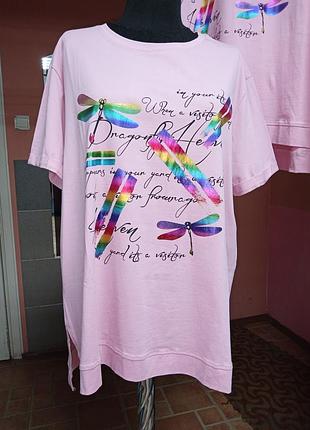 Футболка женская большого размера