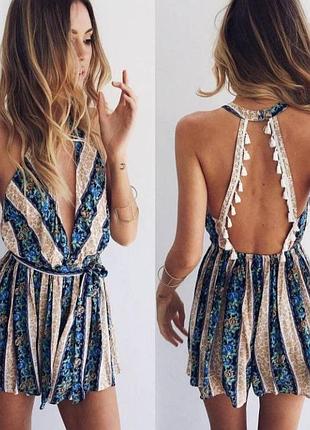 Комбінезон з відкритою спинкою