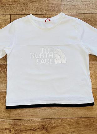 ⚜️❤️белая женская футболка tnf!оригинал
