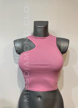 Топ barbie в рубчик