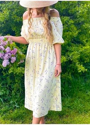 Неймовірна бавовняна сукня hm м-ка