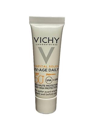 Vichy capital soleil uv-age daily сонцезахисний невагомий флюїд spf 50+