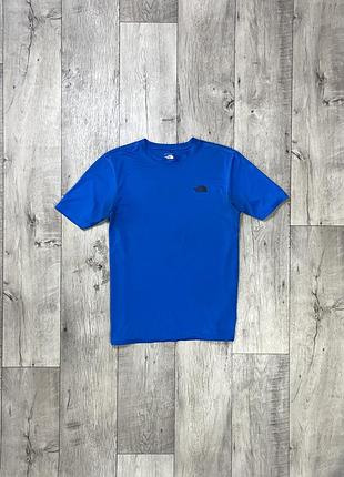 The north face flash dry футболка l размер спортивная синяя оригинал
