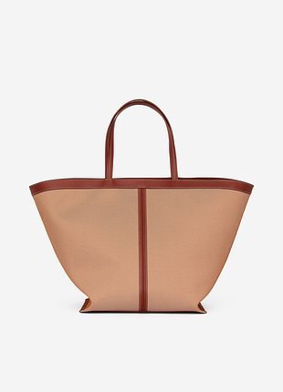 Сумка з шкіряними елементами arket 1272499001