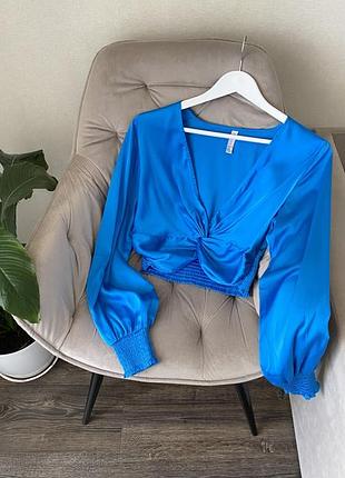 Блуза топ шовкова жіноча