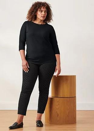 Стильная качественная женская хлопковая блузка от tcm tchibo (чибо), нитечка, m-l