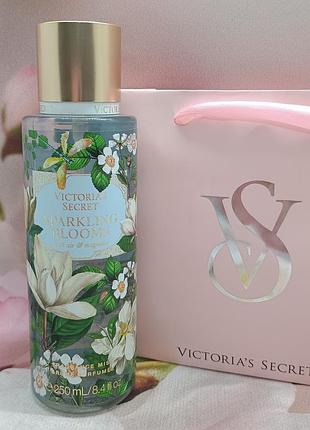 Парфюмированный мист для тела и волос sparkling blooms victoria’s secret.