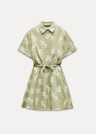 Сукня zara з принтом