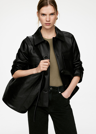Шкіряна сумка відро arket 1278396001