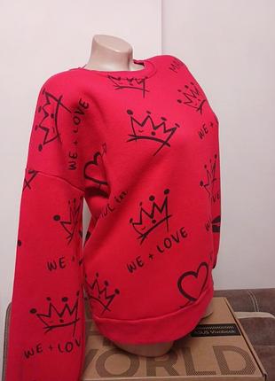 Теплый свитшот размер 46 3