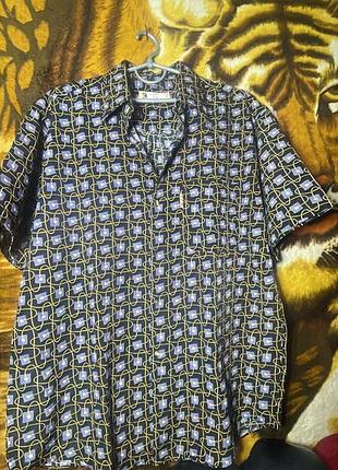 Колекційна рубашка відомого художника адьльфа)мозера,гавайка,пляжна елітна рубашка