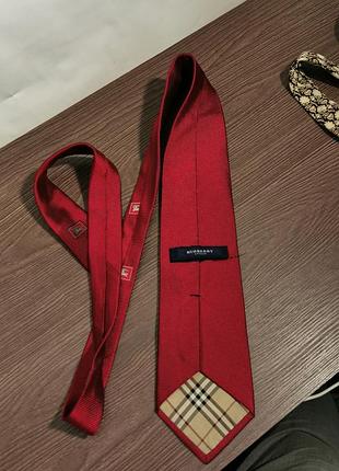 Burberry london галстук шелк