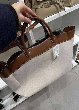 Літня сумка шопер тоте h&m