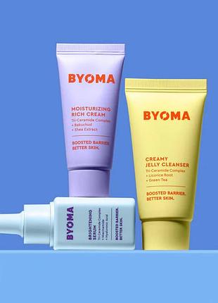 Набор для лица byoma brightening kit so bright set