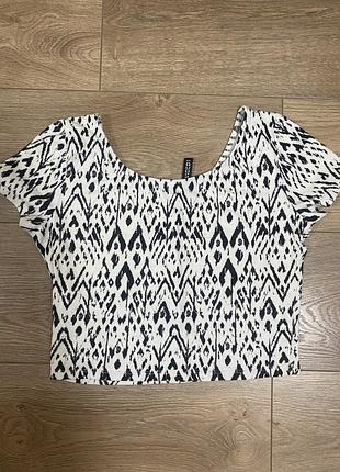 Топ h&m, трикотажний