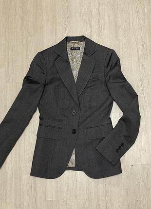 Піджак шерстяний massimo dutti