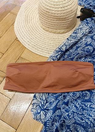 Жіночий топ , верх купальника h&m 38(6) , стильний жіночий топ  на резинці , одяг h&m