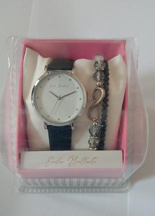 Набор часы и браслеты emilia brillante