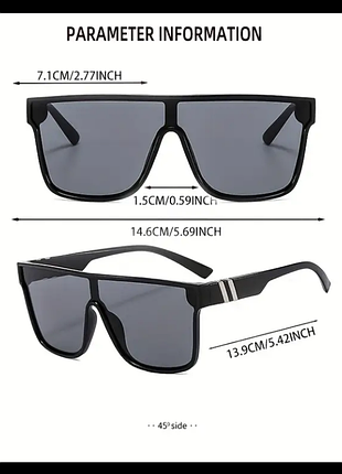 Унисекс очки винтаж, поляризация, прочная оправа из поликарбоната