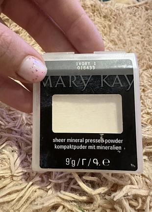 Компактна мінеральна пудра mary kay® ivory