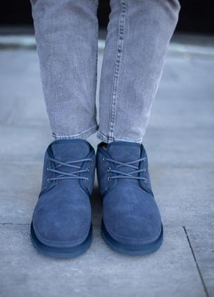 ❄️❄️❄️ugg boot blue❄️❄️❄️мужские синие угги9 фото