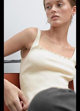 Топ massimo dutti, льон