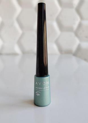 Рассыпчатые тени для век глаз эйвон avon golden  turquoise