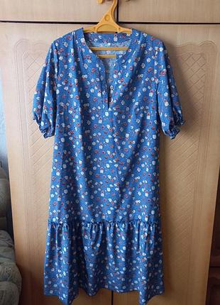 Сукня в квітковий принт