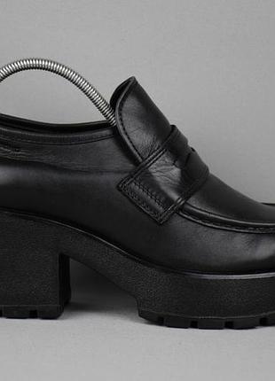 Vagabond dioon лоферы туфли женские кожаные на платформе. оригинал. 39-40 р./25.5 см.