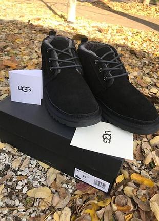 Ugg neumel black❤️36рр-45рр❤️ угги чорні замшеві, угги чёрные 9