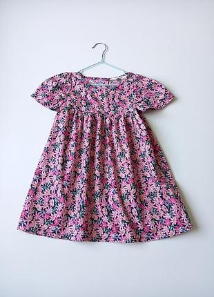 Плаття сукня шикарна в принт квіти.